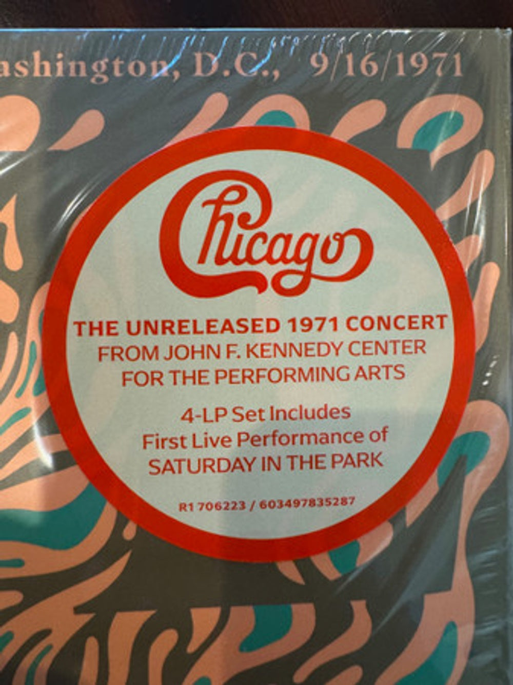 Image: Chicago – Chicago At The John F. Kennedy Center For The Perf Vinyl LP | Relix