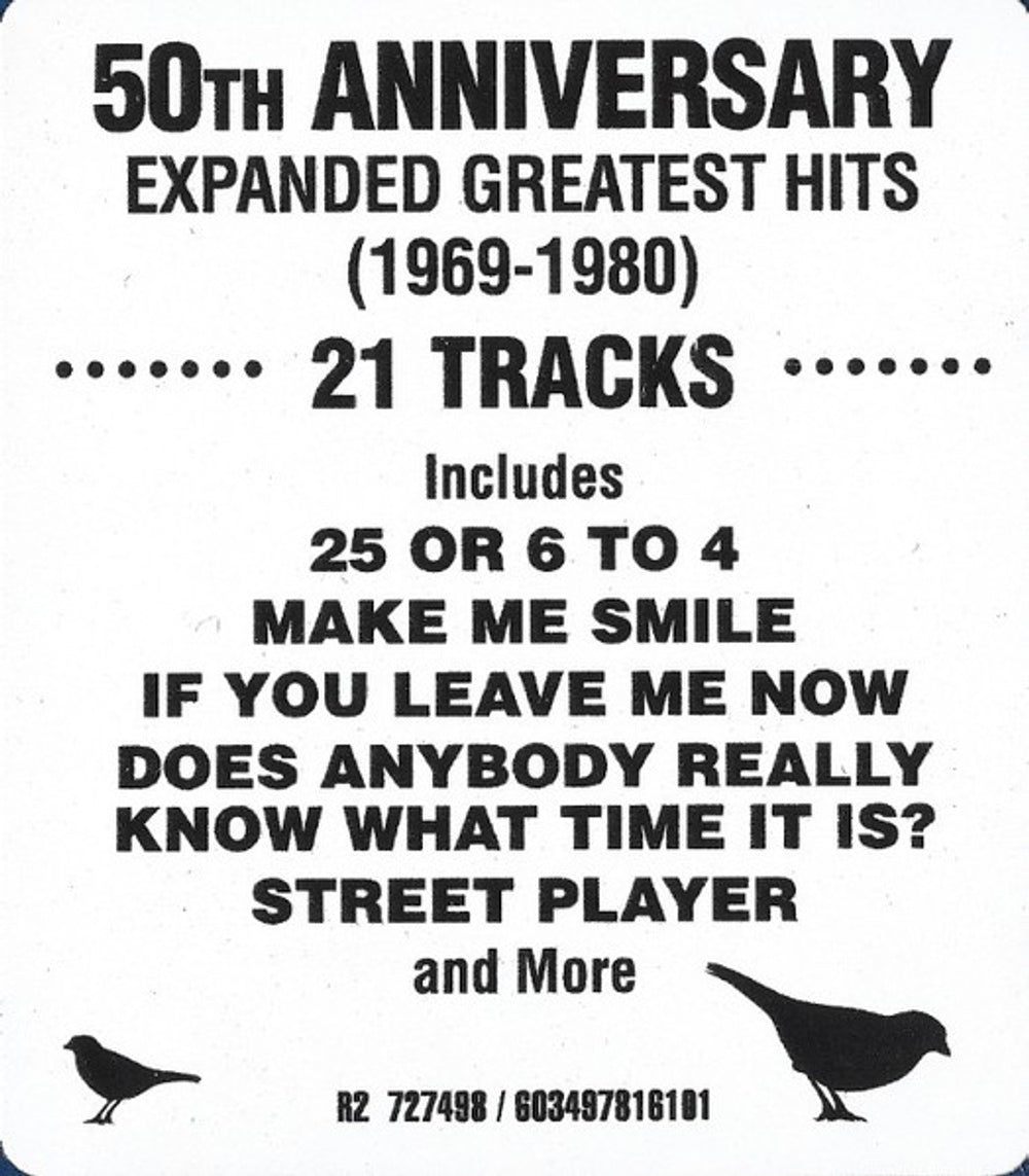 Image: Chicago – Chicago IX: Greatest Hits Expanded CD | Relix