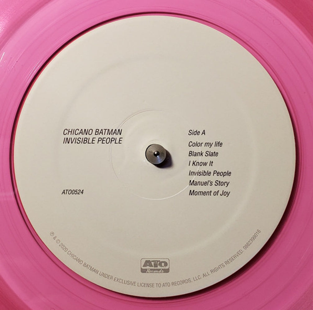 Image: Chicano Batman – Invisible People (Limited Edition Translucent Pink LP Vinyl) Vinyl LP | Relix