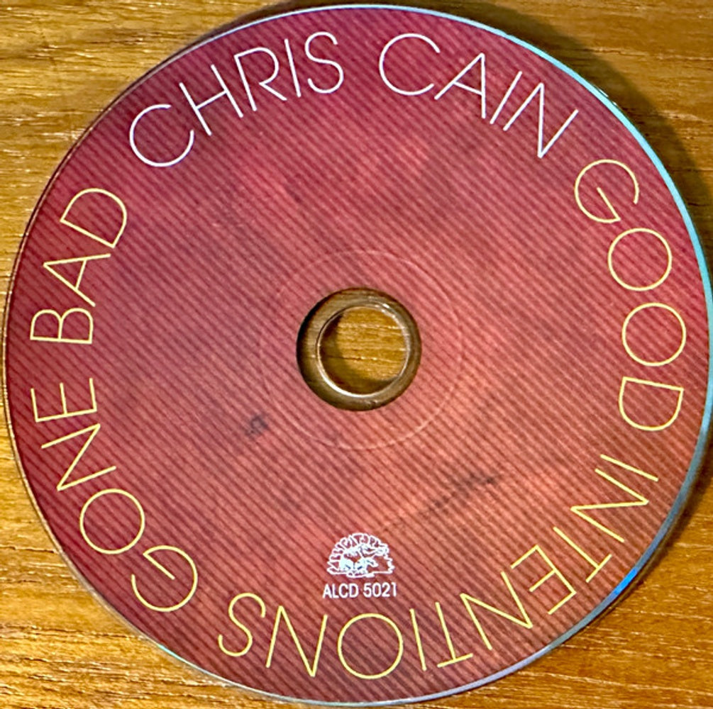 Image: Chris Cain – Good Intentions Gone Bad CD | Relix