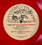 Image: Chris Cain – Good Intentions Gone Bad (Colored, Red LP Vinyl) Vinyl LP | Relix