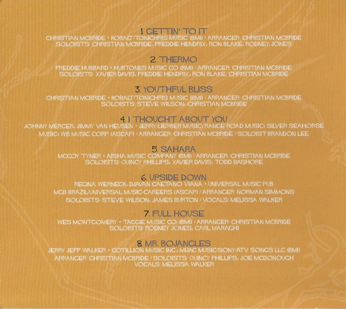 Image: Christian Mcbride – Bringin' It (Digipak CD) CD | Relix
