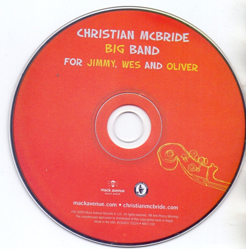 Image: Christian Mcbride – For Jimmy, Wes And Oliver CD | Relix