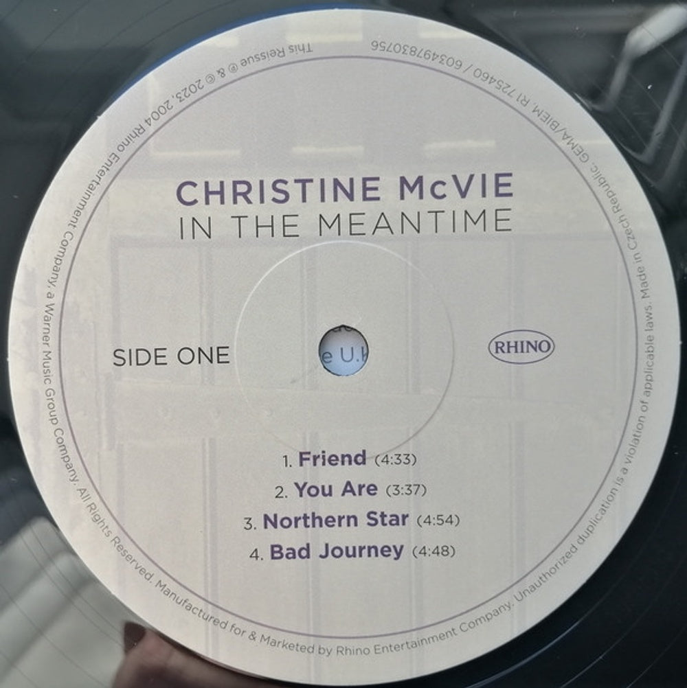 Image: Christine McVie – In The Meantime Vinyl LP | Relix