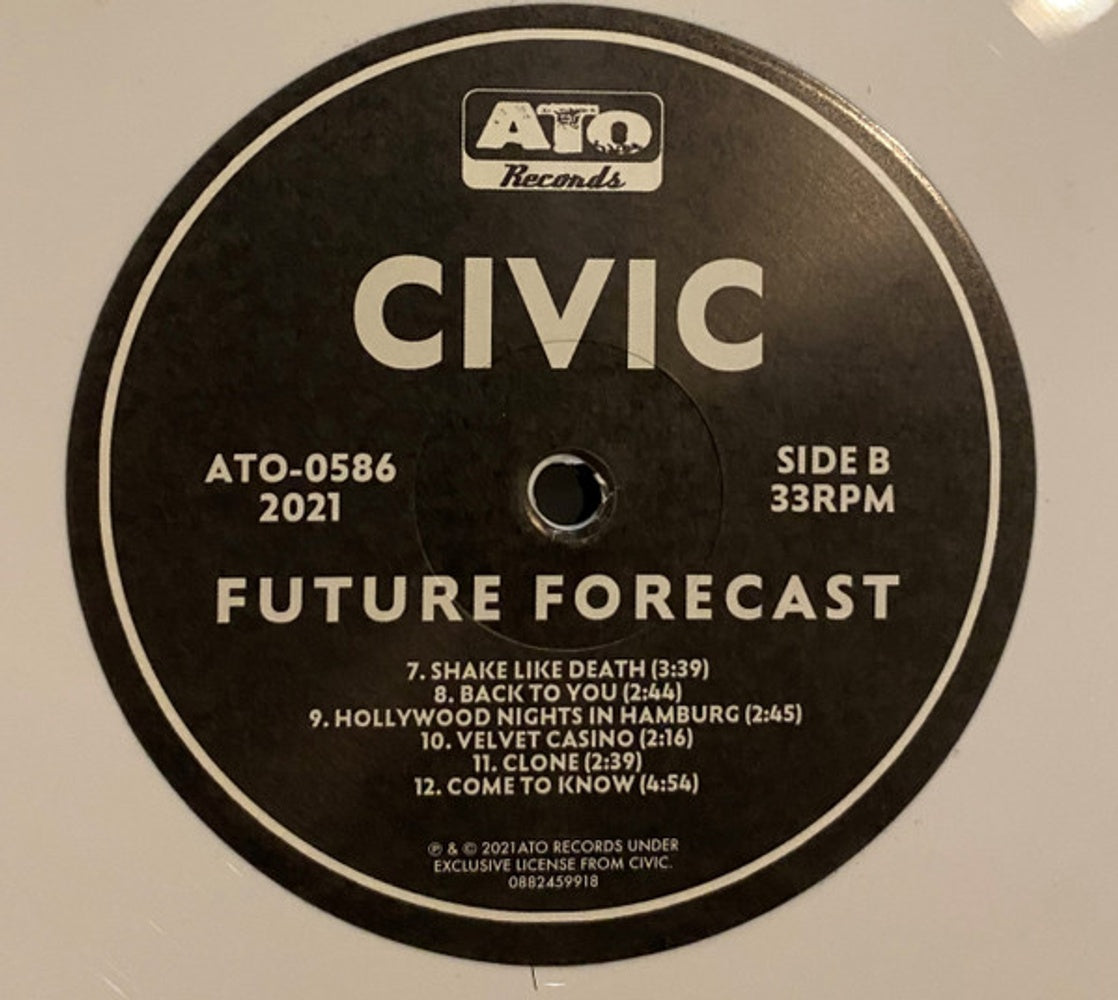 Image: CIVIC – Future Forecast (Opaque White LP Vinyl) Vinyl LP | Relix
