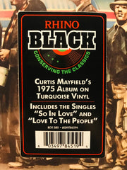 Image: Curtis Mayfield – There's No Place Like America (Blue LP Vinyl) Vinyl LP | Relix