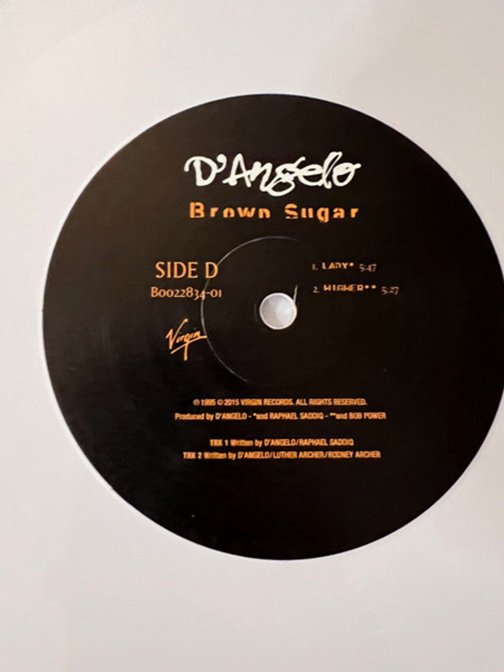 Image: D'Angelo – Brown Sugar (Limited Edition LP Vinyl) Vinyl LP | Relix