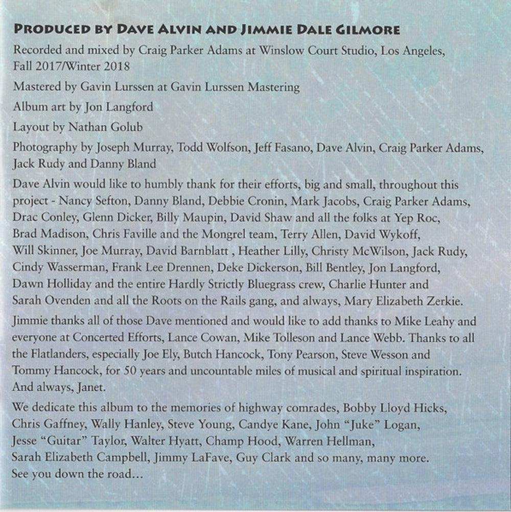 Image: Dave Alvin – Downey To Lubbock CD | Relix