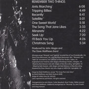 Image: Dave Matthews Band – Remember Two Things CD | Relix