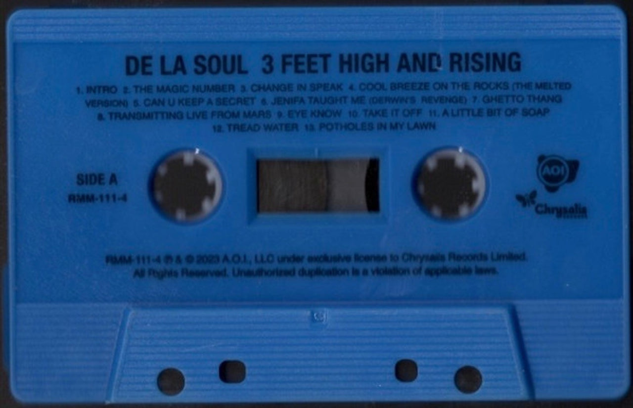 Image: De La Soul – 3 Feet High And Rising (Blue Cassette) Cassette | Relix