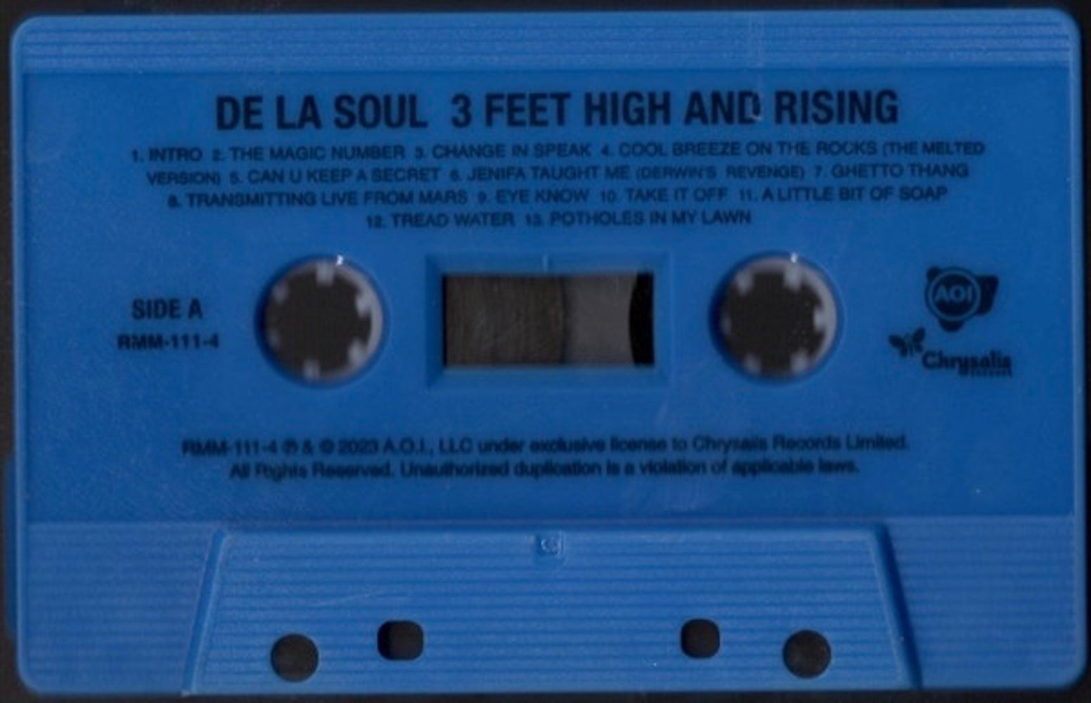 Image: De La Soul – 3 Feet High And Rising (Blue Cassette) Cassette | Relix
