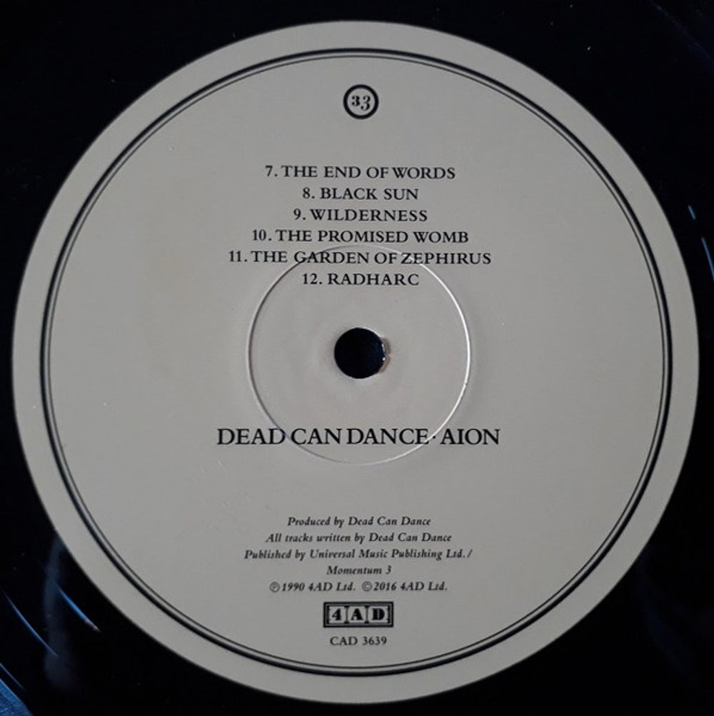Image: Dead Can Dance – Aion Vinyl LP | Relix