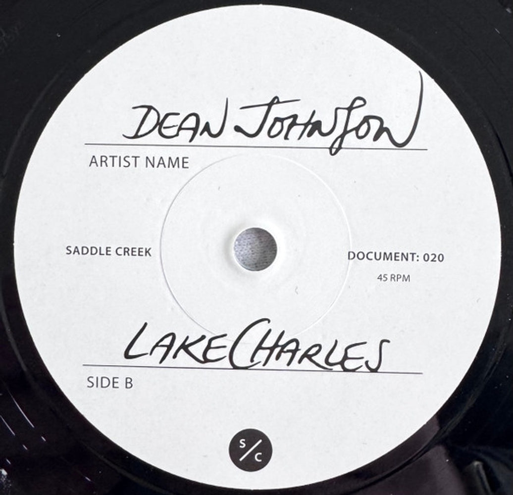 Image: Dean Johnson – Blue Moon b/w Lake Charles Saddle Creek (7" Vinyl) Vinyl LP | Relix
