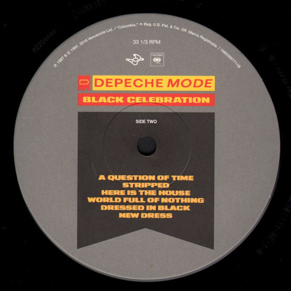 Image: Depeche Mode – Black Celebration Vinyl LP | Relix