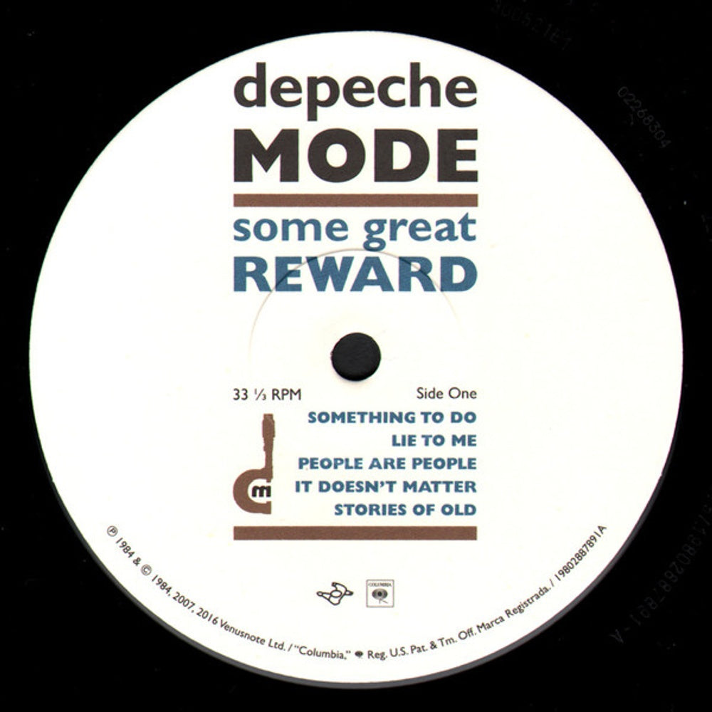 Image: Depeche Mode – Some Great Reward Vinyl LP | Relix