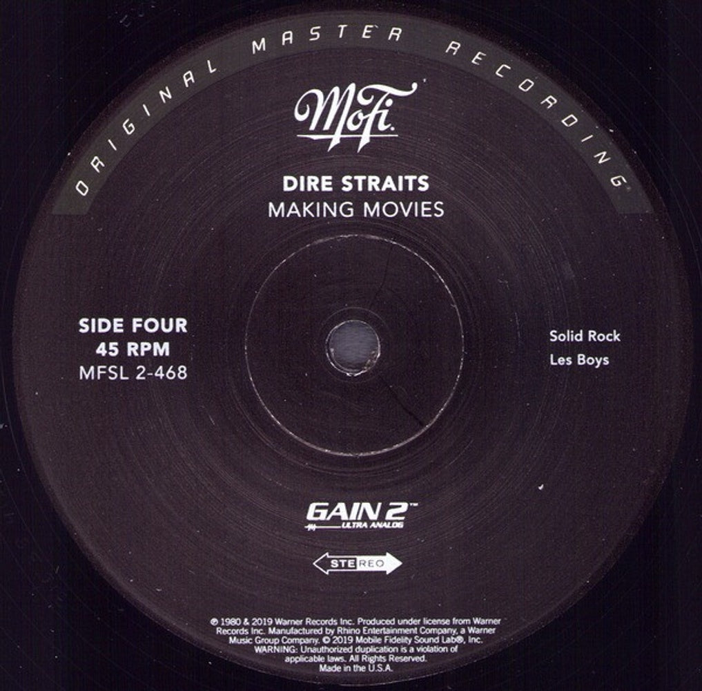 Image: Dire Straits – Making Movies (Limited Edition, 180 Gram LP Vinyl) Vinyl LP | Relix