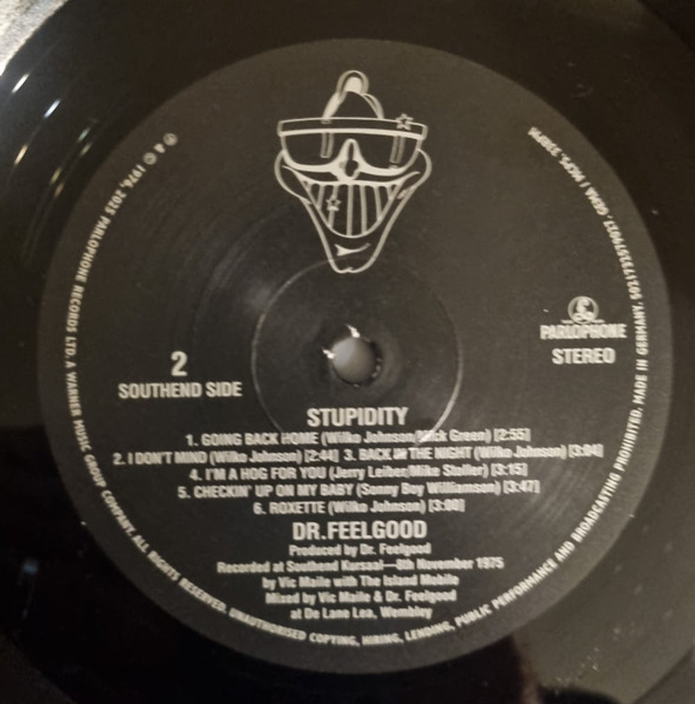 Image: Dr Feelgood – Stupidity (Live)(2025 Remaster) Vinyl LP | Relix