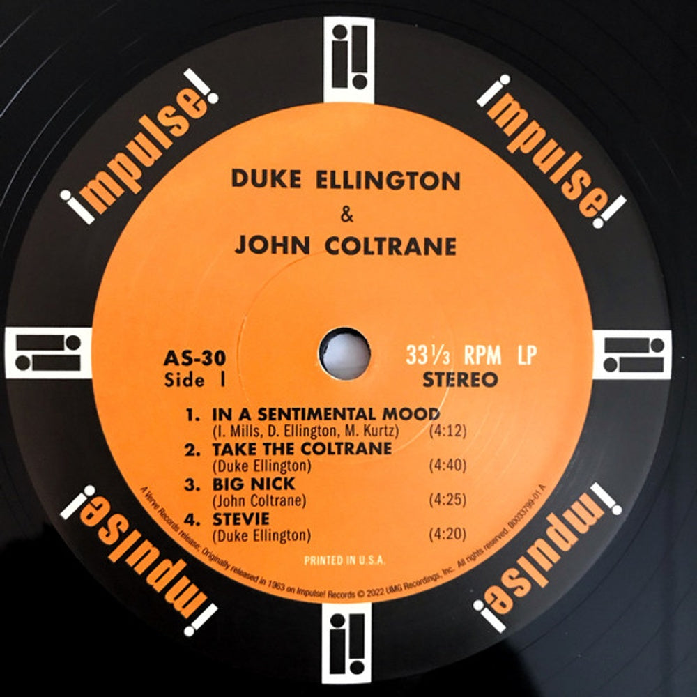 Image: Duke Ellington & John Coltrane – Duke Ellington & John Coltrane (Verve Acoustic Sounds Series LP Vinyl) Vinyl LP | Relix