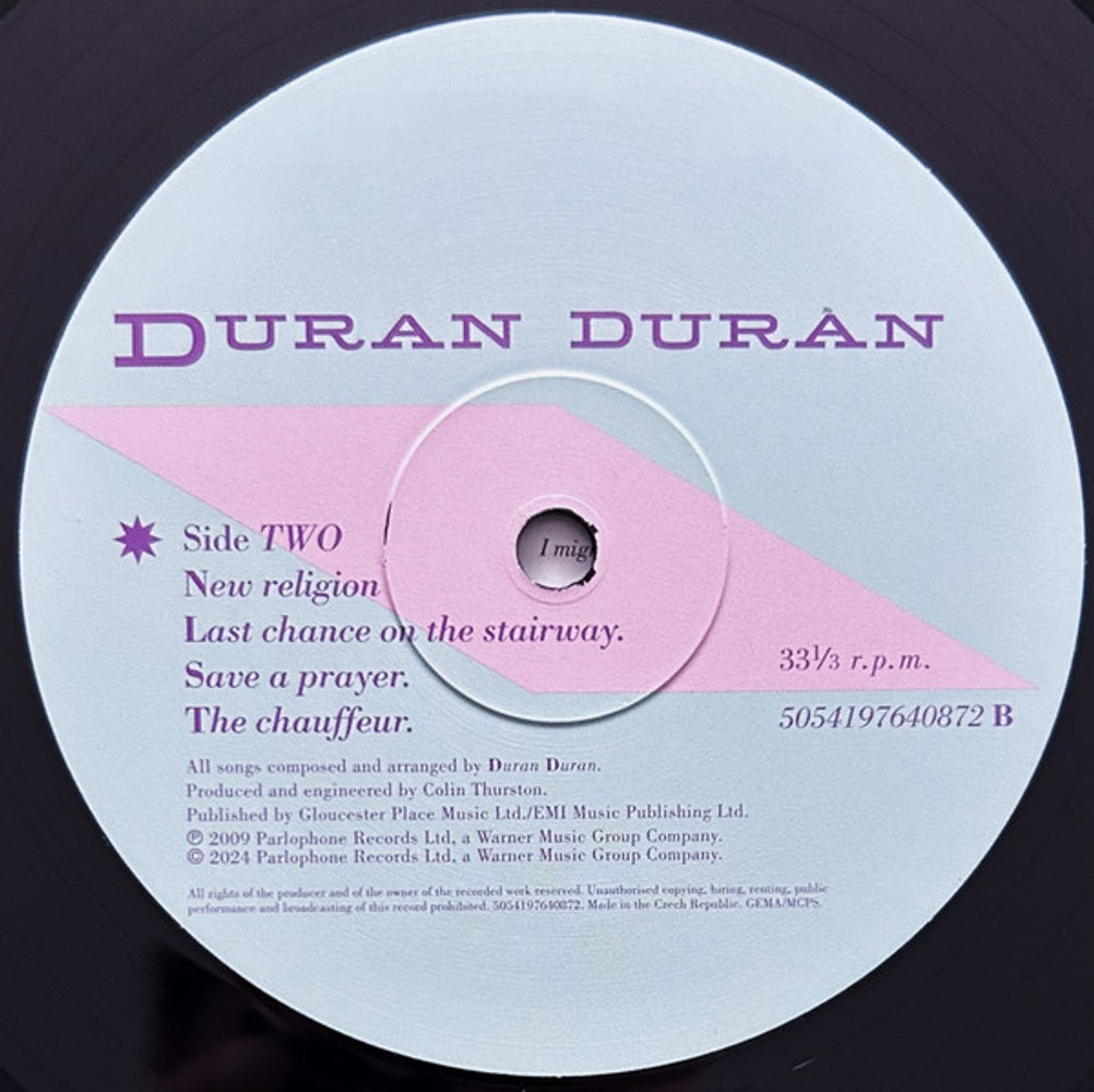 Image: Duran Duran – Rio (2009 Remaster, Remastered LP Vinyl) Vinyl LP | Relix