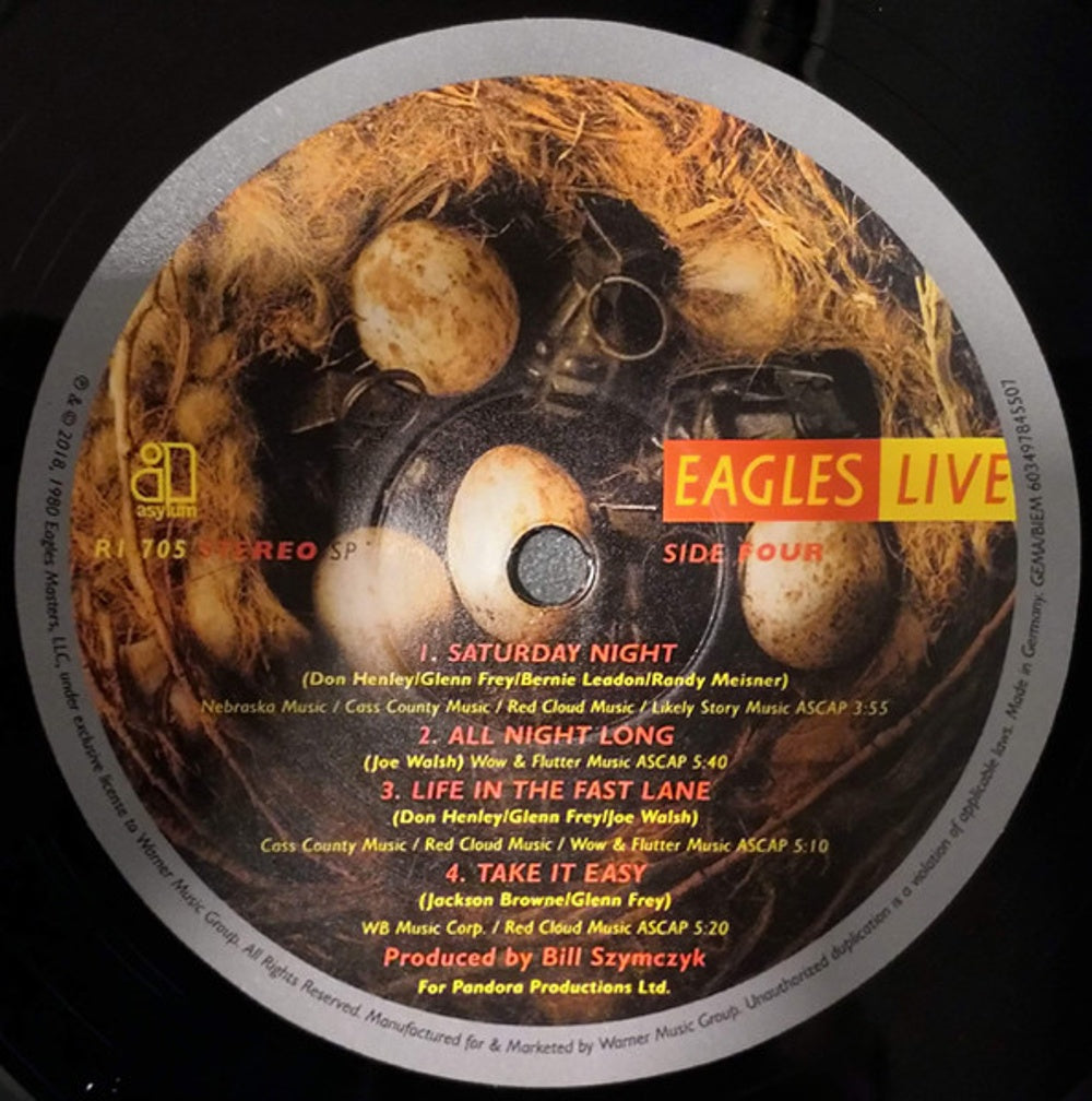 Image: Eagles – Eagles Live (180 Gram LP Vinyl) Vinyl LP | Relix