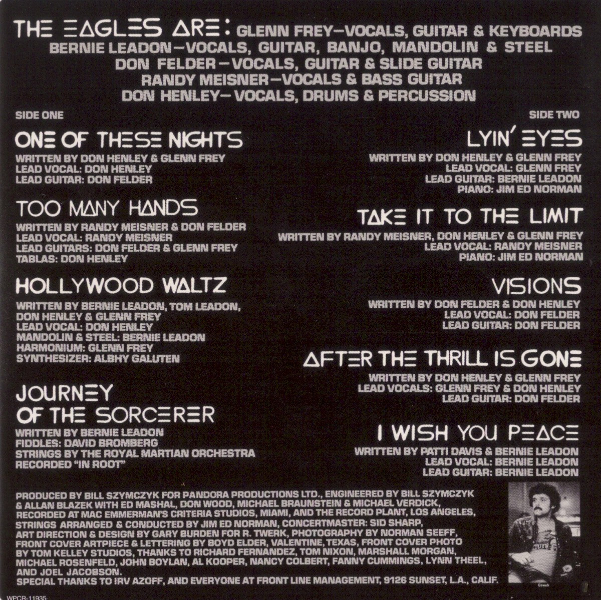 Image: Eagles – One Of These Nights Vinyl LP | Relix