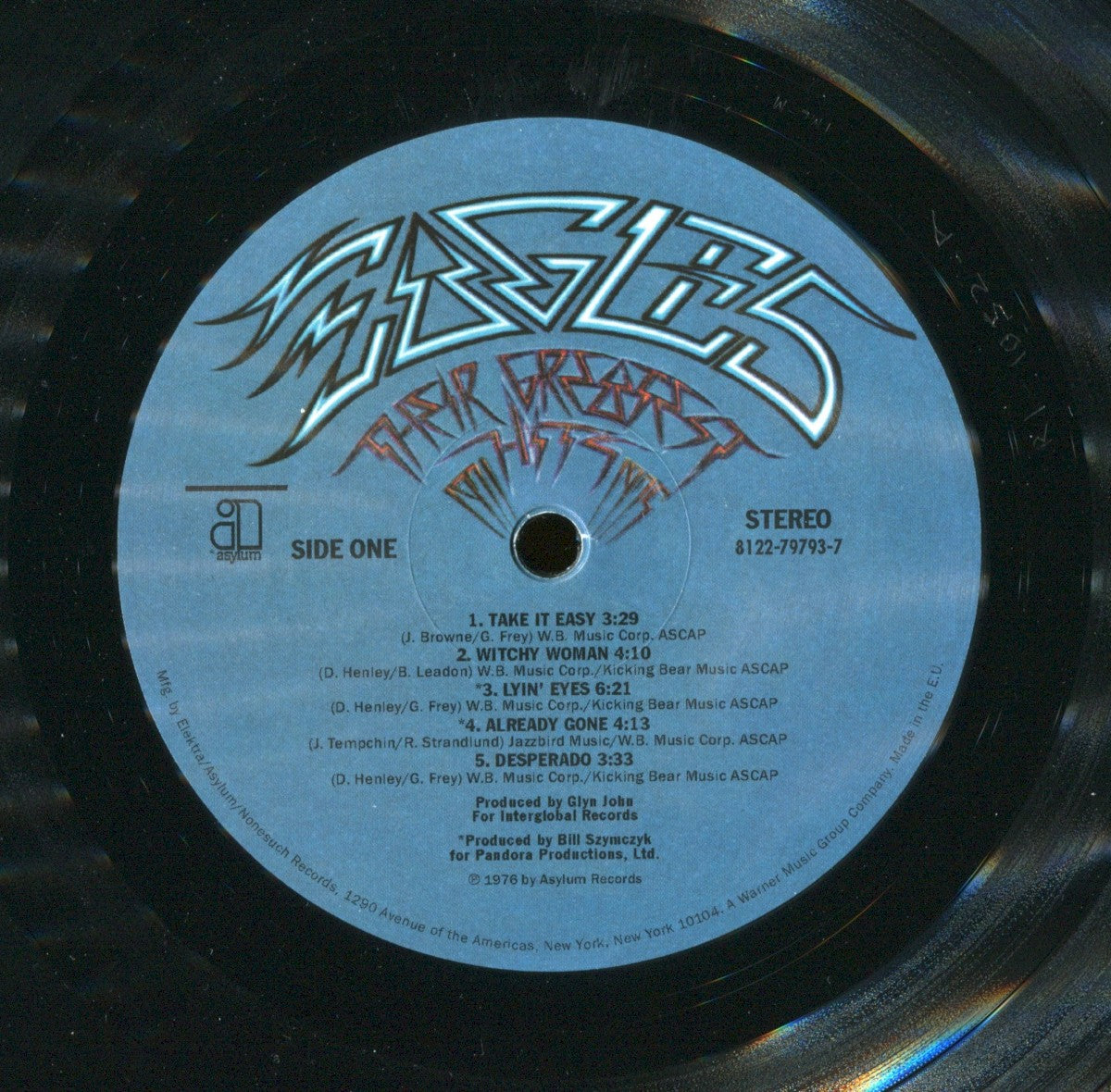 Image: Eagles – Their Greatest Hits 1971-1975 (180 Gram LP Vinyl) Vinyl LP | Relix
