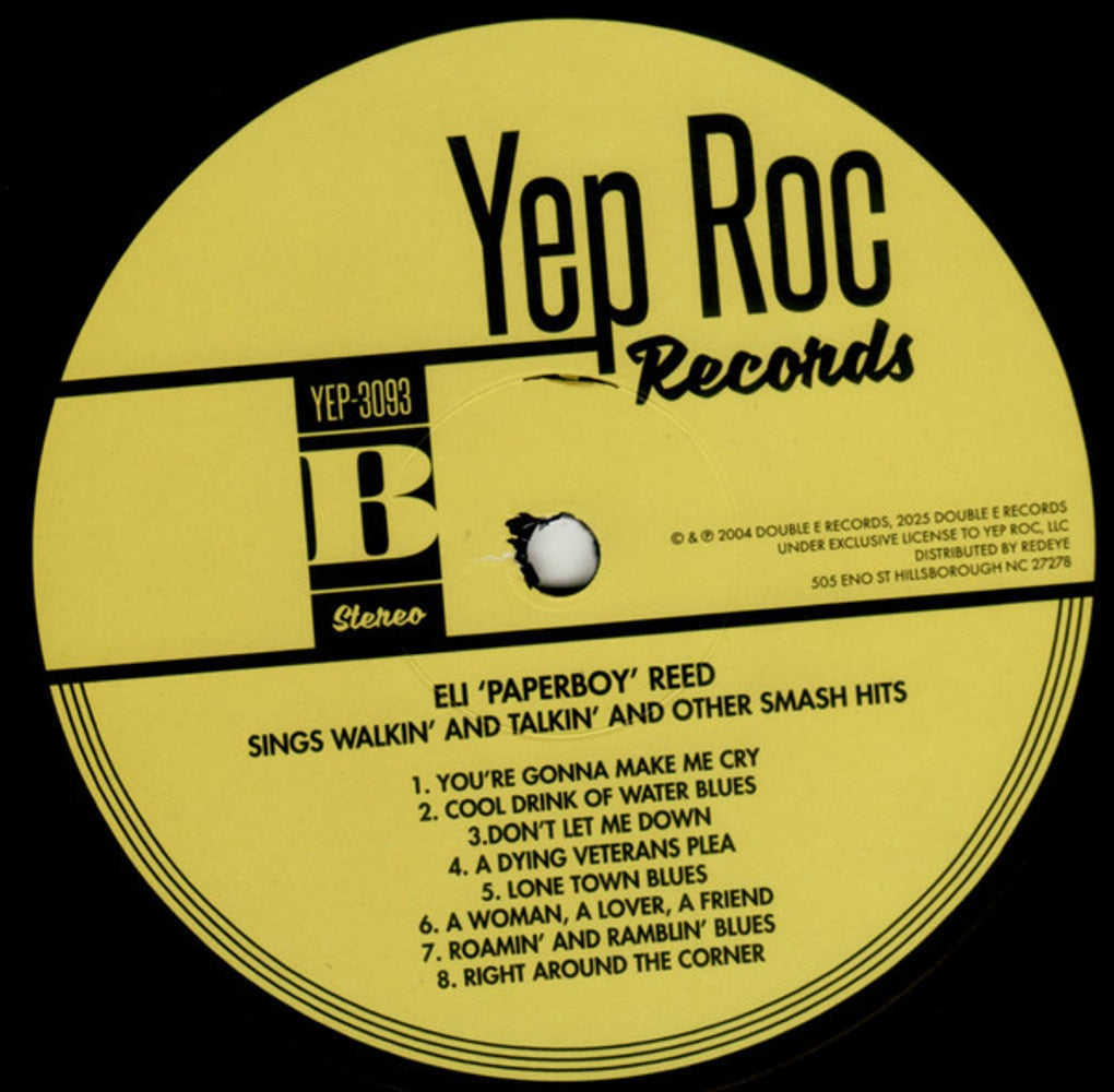 Image: Eli Reed  Paperboy – Sings Walkin' And Talkin' And Other Smash Hits Vinyl LP | Relix