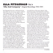 Image: Ella Fitzgerald – Vol. 4-Ella & Company CD | Relix