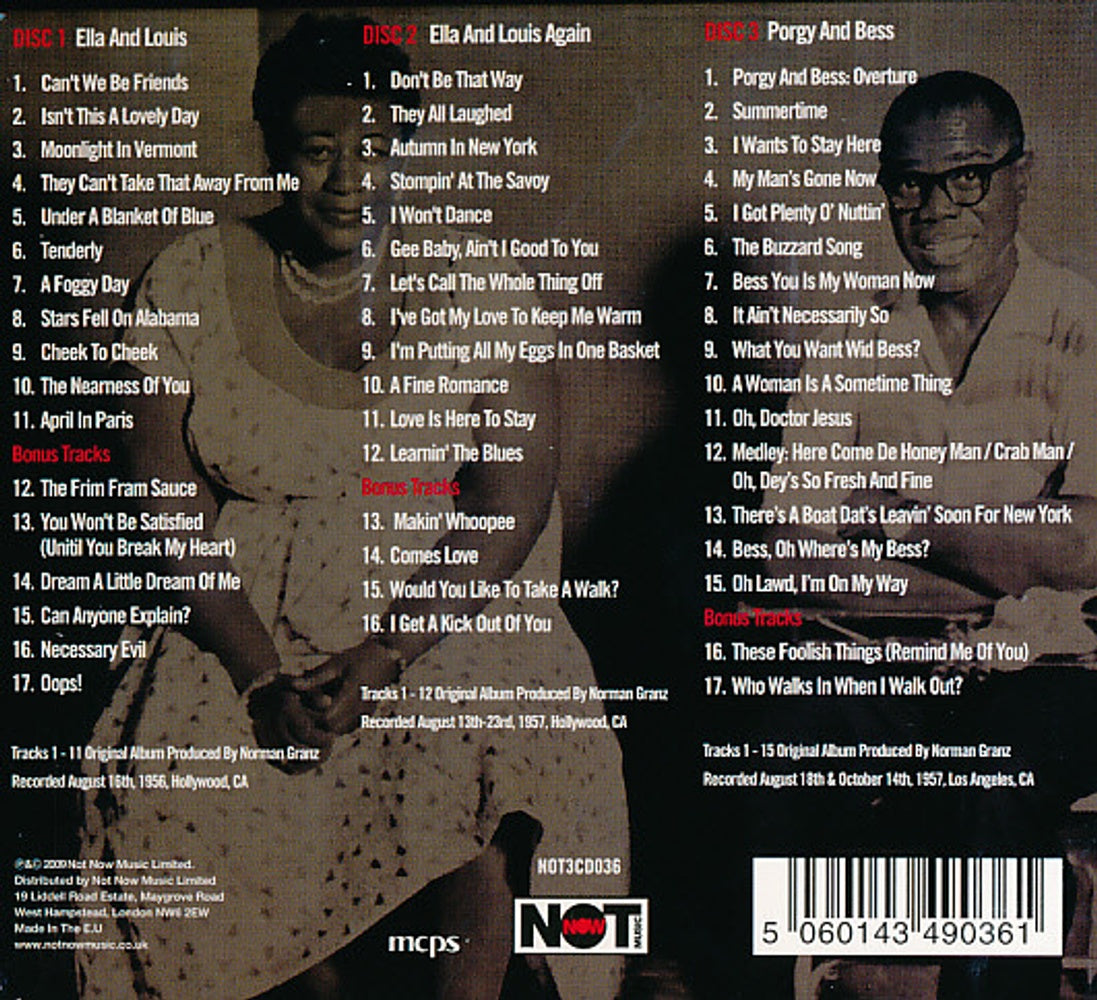 Image: Ella & Louis – Definitive (Import CD) CD | Relix