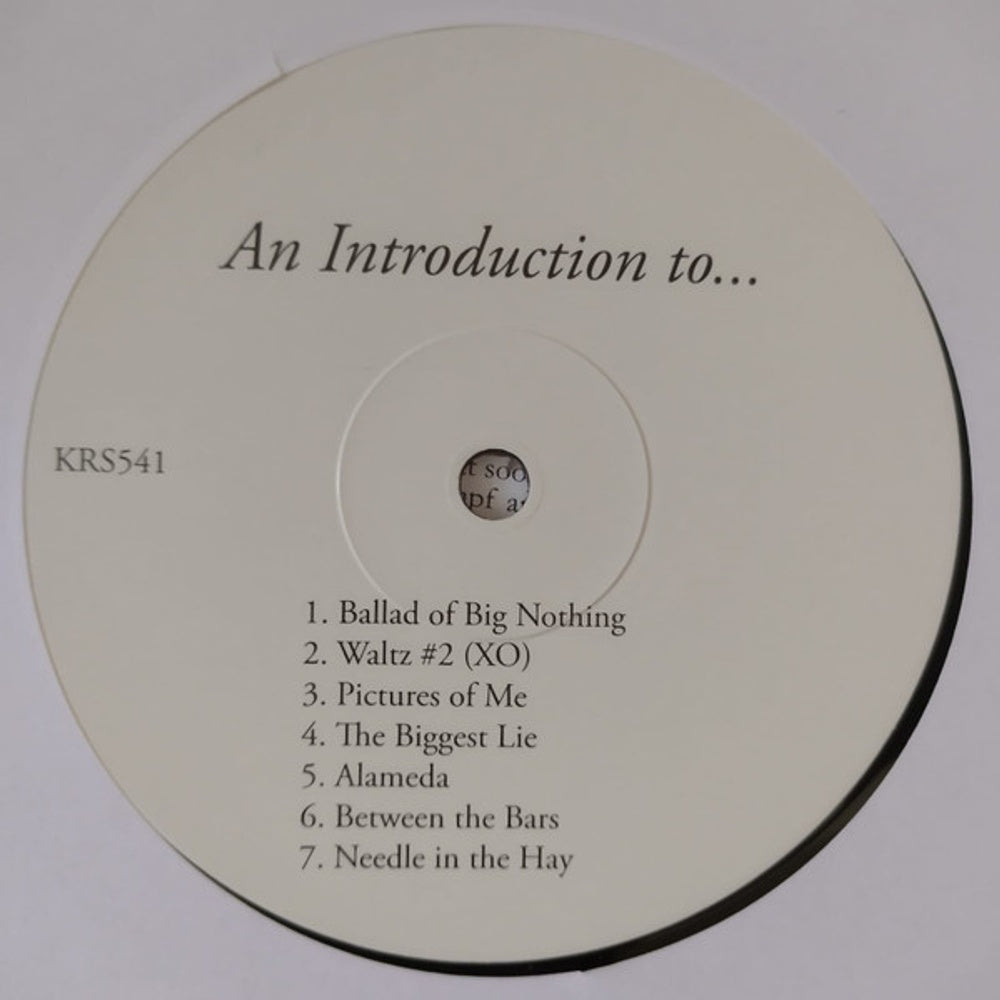 Image: Elliott Smith – An Introduction to Elliott Smith Vinyl LP | Relix