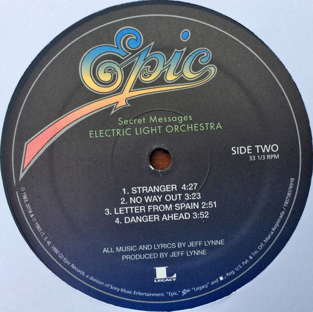 Image: Elo Electric Light Orchestra – Secret Messages Vinyl LP | Relix
