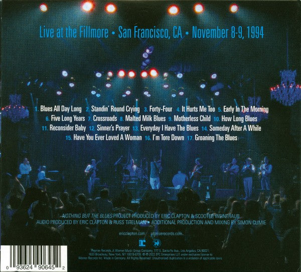 Image: Eric Clapton – Nothing But The Blues CD | Relix