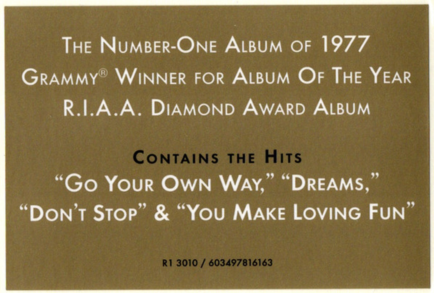 Image: Fleetwood Mac – Rumours Vinyl LP | Relix
