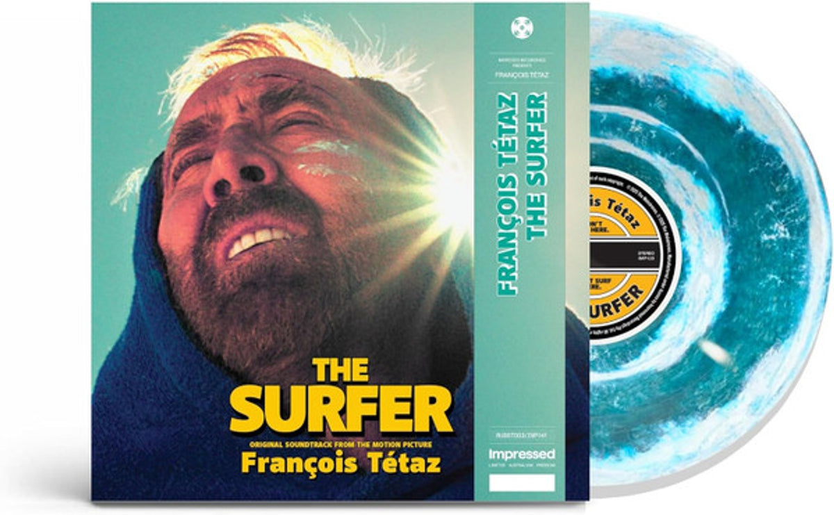 Image: Francois Tetaz  (Blue) (Colv) (Uk) – Surfer - O.S.T. (Blue, Colored, Uk LP Vinyl) Vinyl LP | Relix