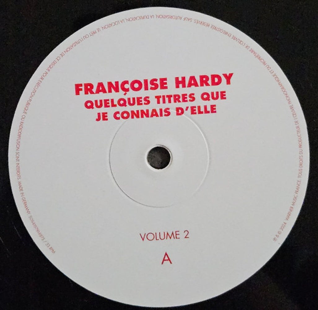 Image: Francoise Hardy – Quelques Titres Que Je Connais (Hol LP Vinyl) Vinyl LP | Relix