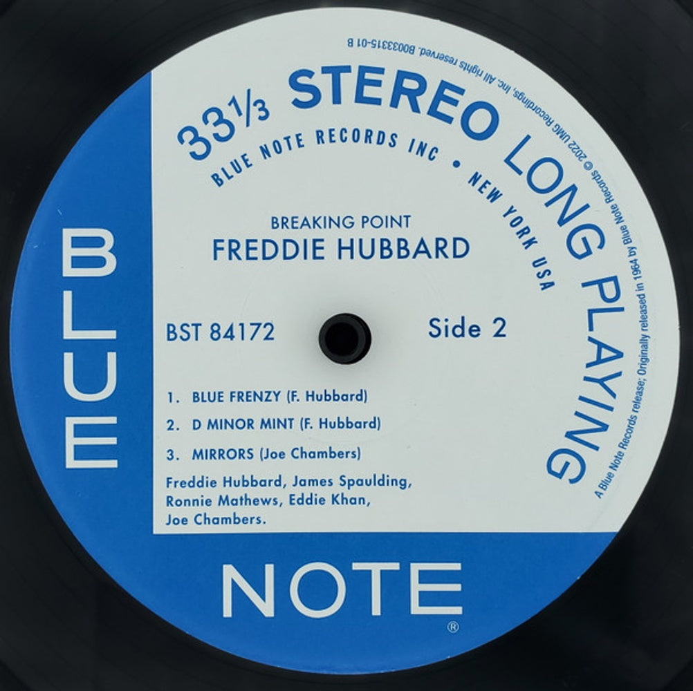 Image: Freddie Hubbard – Breaking Point (Blue Note Tone Poet Series LP Vinyl) Vinyl LP | Relix