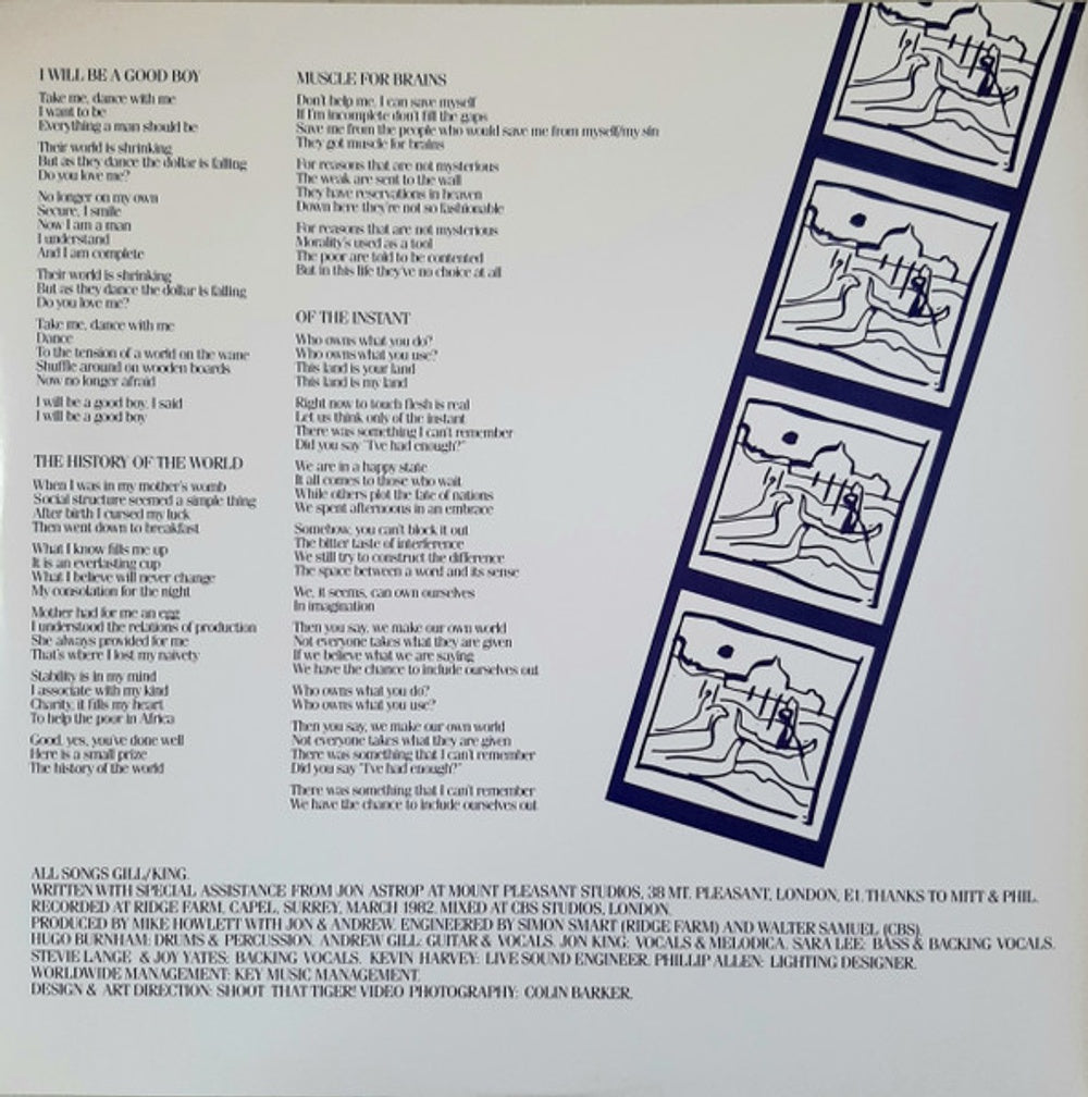 Image: Gang Of Four – Songs Of The Free Vinyl LP | Relix