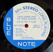 Image: Gene Harris  And The Three Sounds – Live At The 'it Club' (Blue Note Classics Series LP Vinyl) Vinyl LP | Relix