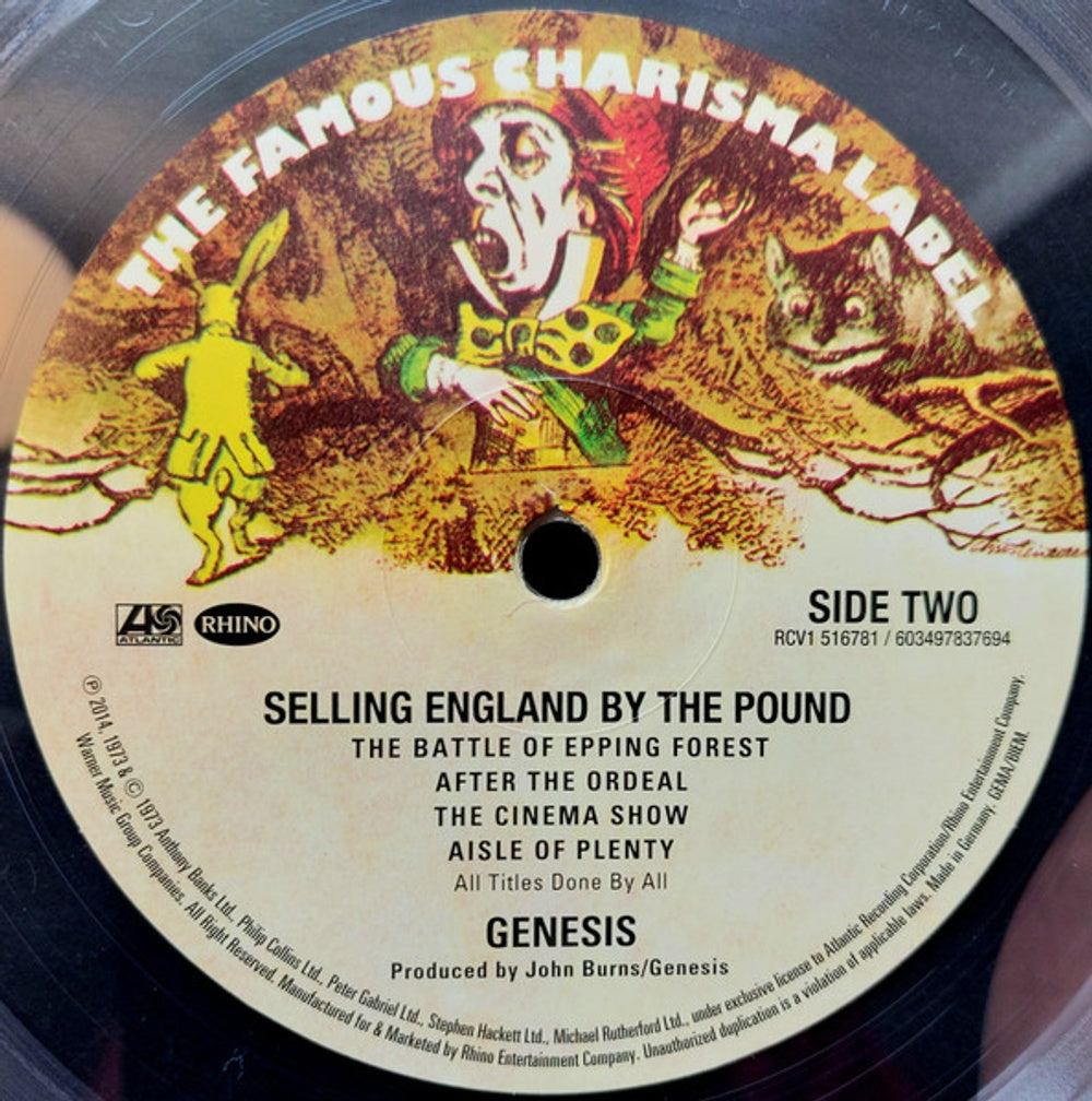 Image: Genesis – Selling England By The Pound (SYEOR 23 Exclusive Clear LP Vinyl) Vinyl LP | Relix
