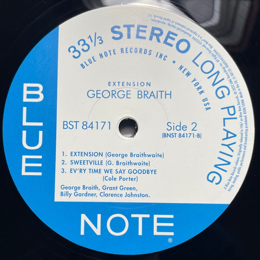 Image: George Braith – Extension Vinyl LP | Relix