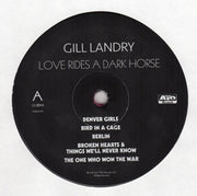 Image: Gill Landry – Love Rides A Dark Horse (Red & Black Swirl LP Vinyl) Vinyl LP | Relix