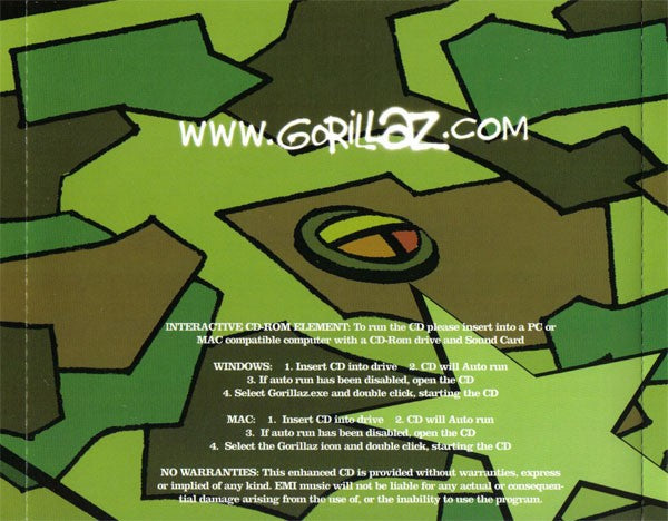 Image: Gorillaz – Gorillaz (Int'l Edition, Import CD) CD | Relix