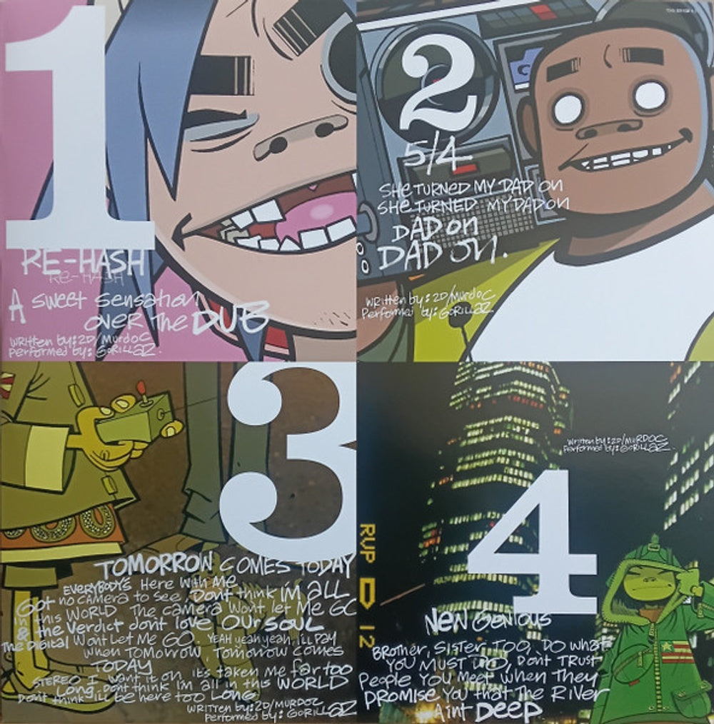 Image: Gorillaz – Gorillaz (LP Vinyl) Vinyl LP | Relix