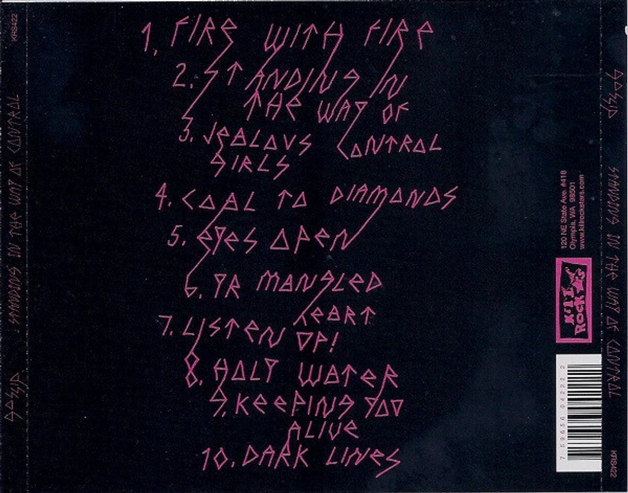 Image: Gossip – Standing in the Way of Control CD | Relix
