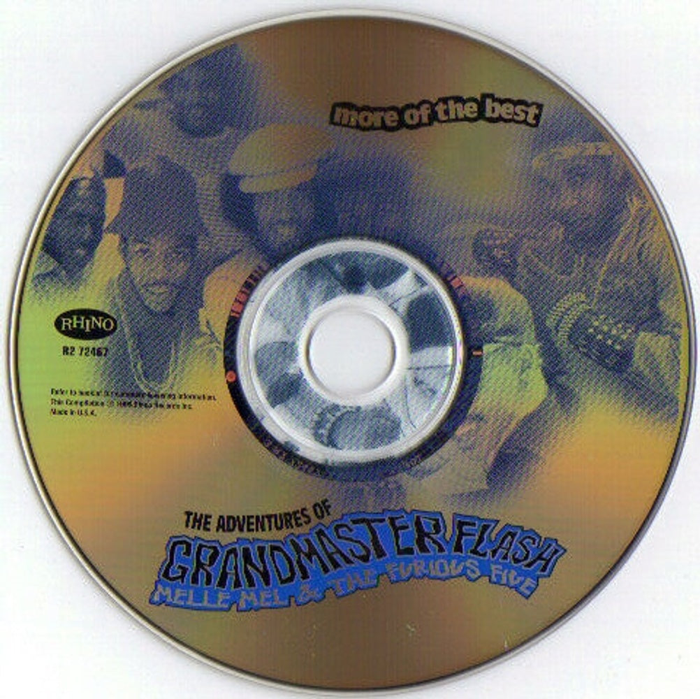 Image: Grandmaster Flash/Furious Five/Melle Mel – Adventures of: More of the Best CD | Relix