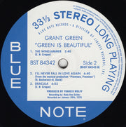 Image: Grant Green – Green Is Beautiful (Blue Note Classic Vinyl Series)[LP] Vinyl LP | Relix