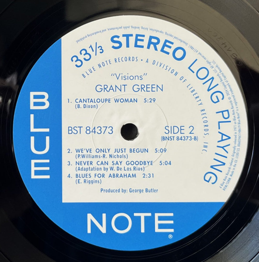 Image: Grant Green – Visions (Blue Note Classic Vinyl Series, 180 Gram) Vinyl LP | Relix