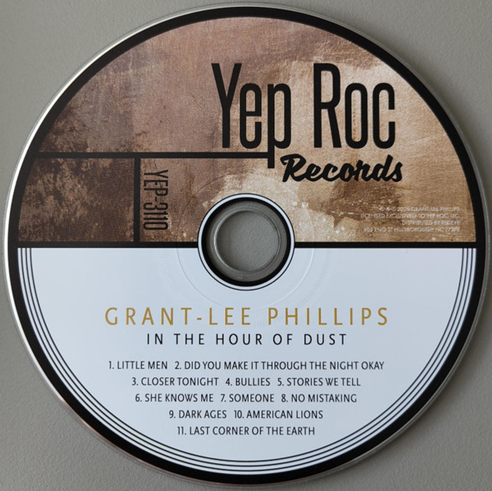 Image: Grant Phillips -Lee – In The Hour Of Dust (Wal, Auto CD) CD | Relix
