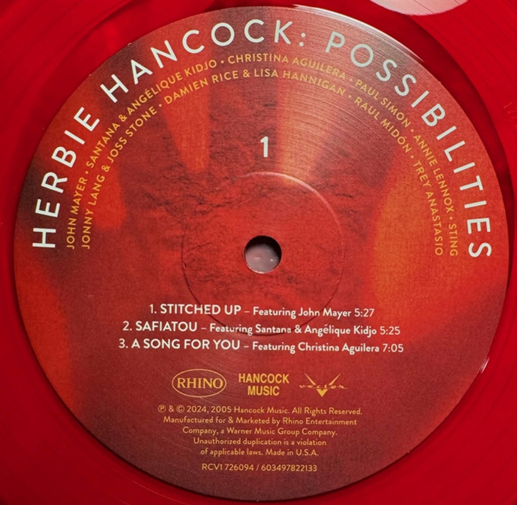 Image: Herbie Hancock – Possibilities (Hol LP Vinyl) Vinyl LP | Relix