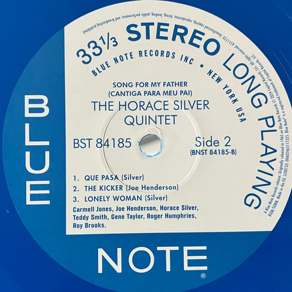 Image: Horace Silver – Song For My Father (Blue Note Classic Vinyl Edition) Vinyl LP | Relix